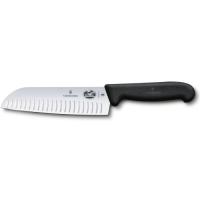 Кухонний ніж Victorinox Fibrox Santoku 17 см Black Фото