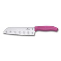 Кухонний ніж Victorinox SwissClassic Santoku 17 см Pink Фото