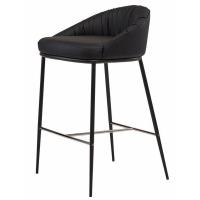 Кухонный стул Concepto Sheldon напівбарний чорний Фото