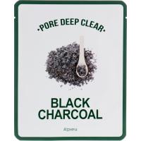 Маска для обличчя A'pieu Pore Deep Clear Black Charcoal 25 г Фото