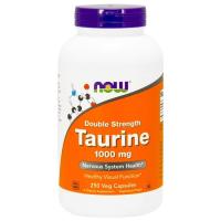 Аминокислота Now Foods Таурин, Taurine, 1000 мг, 250 вегетарианских капс Фото