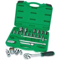 Набор инструментов Toptul головки с трещоткой 1/2" 24ед. Фото