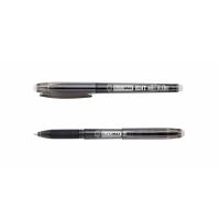 Ручка гелевая Buromax Пиши-Стирай EDIT, 0.7 мм, чорні чорнила Фото