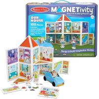 Ігровий набір Melissa&Doug магнітний набір будівель Наш дім Фото
