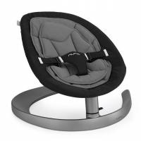 Кресло-качалка Nuna Leaf Curv колір Dusk, чорний з сірим Фото
