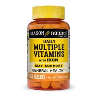 Мультивитамин Mason Natural Мультивитамины с железом на каждый день, Daily Mul Фото