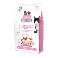 Сухий корм для кішок Brit Care Cat GF Sterilized Sensitive 2 кг Фото