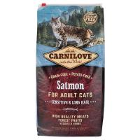 Сухий корм для кішок Carnilove Cat Sensitive and Long Hair 6 кг Фото