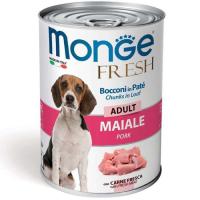 Консервы для собак Monge Dog Fresh свинина 400 г Фото