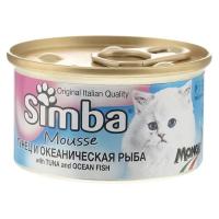Консерви для котів Simba Cat Wet тунець і океанічна риба 85 г Фото