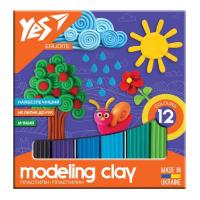 Пластилин Yes Erudite 12 цв. 240 г Фото