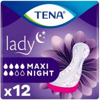Урологічні прокладки Tena Lady Maxi Night 12 шт. Фото