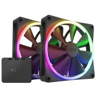 Кулер для корпуса NZXT F140RGB Twin (Black) Фото