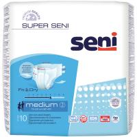 Підгузки для дорослих Seni Super Medium 10 шт Фото