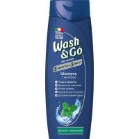 Шампунь Wash&Go з ментолом для всіх типів волосся 400 мл Фото
