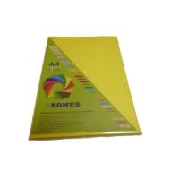 Бумага Romus A4 160 г/м2 100sh Canary yellow Фото