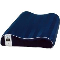 Подушка MirSon ортопедическая №6027 Noble stripe Blue sea Aero 58 Фото