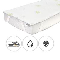 Наматрасник MirSon №1048 Alberto Тенсель (Modal) Aloe Vera 100х200 см Фото