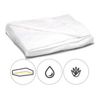 Наматрасник MirSon Тенсель (Modal) двусторонний Aloe Vera 313 160x200 Фото