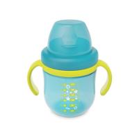 Поильник-непроливайка Baboo с силиконовым носиком Marine 200 мл Бирюзовая Фото
