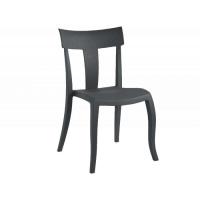 Кухонный стул PAPATYA toro-s под ротанг антрацитовый Фото