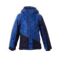 Куртка Huppa ALEX 1 17800130-1 синій з принтом/темно-синій 104 Фото