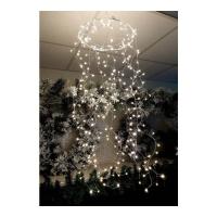 Гирлянда Luca Lighting подвесная Канделябр 1х0,3м белый Фото