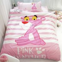 Постельное белье MirSon Бязь Premium 17-0110 Pink Pantere 160х220 Фото