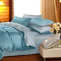 Постельное белье MirSon Сатин Premium 0845 + 0843 Mabel Семейный Фото