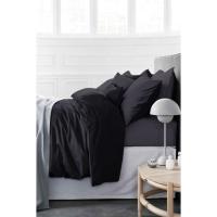 Постельное белье MirSon Сатин Premium Black Diamond 0240+0055 175х210 Фото