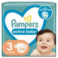 Подгузники Pampers Active Baby Розмір 3 (6-10 кг) 54 шт Фото