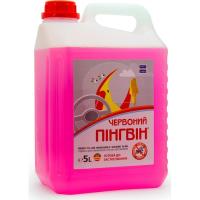 Омыватель автомобильный VERYLUBE Червоний пінгвін ЛІТО 5 л без лійки Фото