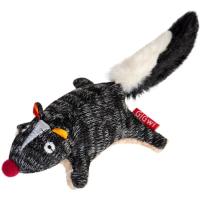 Іграшка для собак GiGwi Plush Скунс із пищалкою 9 см Фото