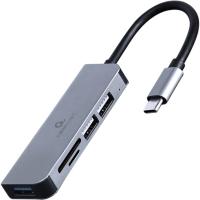 Концентратор Cablexpert USB-С to 1 х USB 3.1 Gen1 (5 Gbps), 2 х USB 2.0, C Фото