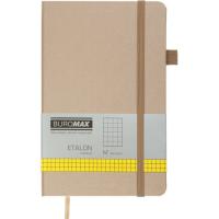 Книга записная Buromax Etalon 125x195 мм 96 листов в клетку обложка из ис Фото