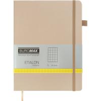 Книга записная Buromax Etalon 190x250 мм 96 листов в клетку обложка из ис Фото