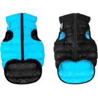 Курточка для животных Airy Vest двусторонняя S 30 чёрно-голубая Фото