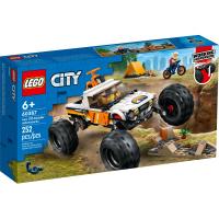 Конструктор LEGO City Пригоди на позашляховику 4x4 252 деталі Фото
