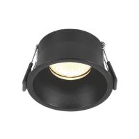Светильник точечный Videx під лампу GU10 врізний Круглий Чорний Фото