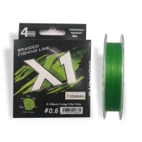 Шнур Favorite X1 PE 4x 150m 0.6/0.128mm 12lb/5.4kg Light Green Фото