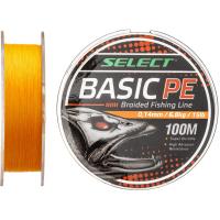 Шнур Select Basic PE 150m Помаранч 0.22mm 30lb/13.6kg Фото