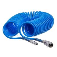 Пневматический шланг Airkraft 15 м спиральный полиуретановый 5,5*8мм Фото