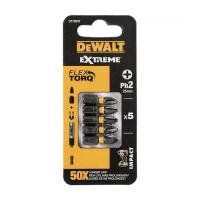Набір біт DeWALT IMPACT TORSION, ударні, Philips, Ph2, L=25 мм, 5 ш Фото