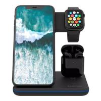 Зарядное устройство Canyon WS-302 3in1 Wireless Фото