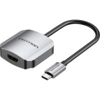 Переходник Vention USB3.1 Type-C to HDMI (F) 4K 30HZ 0.15m Фото