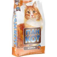Сухий корм для кішок Пан Кот Курка 10 кг Фото