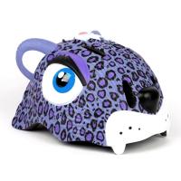 Шлем Velotrade Crazy Safety "Пурпуровий Леопард" Фото