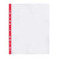 Файл Optima А4+ 40 мкм глянцевых с красной лентой, 20 штук Фото