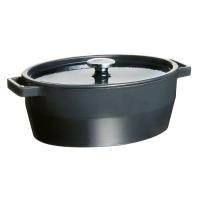 Каструля Pyrex Slow Cook Grey Овальна 5.8л Фото