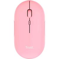 Мышка Trust Puck Wireless/Bluetooth Silent Pink Фото